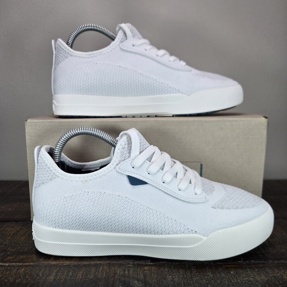 Vessi Weekend 1.5 Sneaker Womens Size 5 Waterproof Shoes Marble White